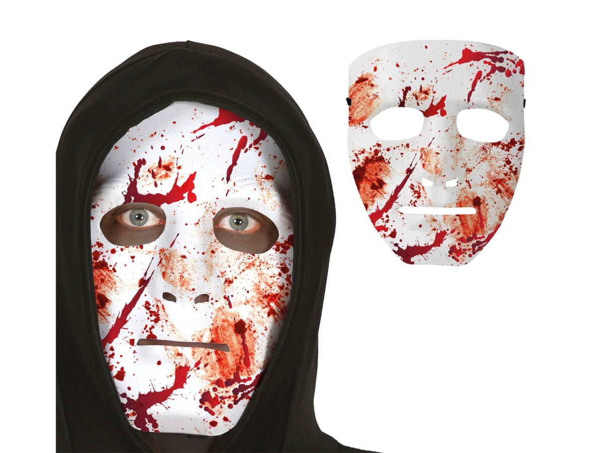 Maschera insanguinata pvc