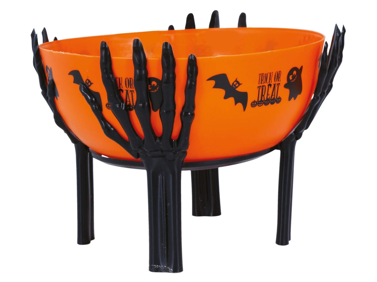 Ciotola arancione con supporto 26x18cm