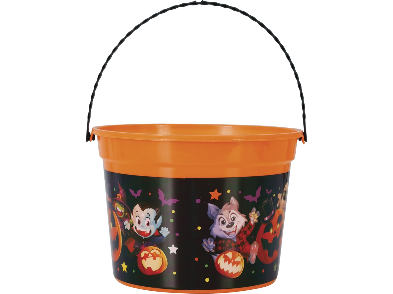 Cestino happy halloween 18x16cm