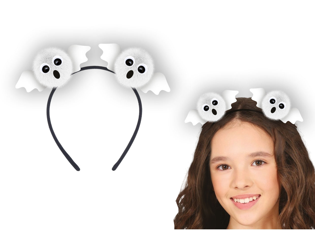 Cerchietto con fantasmi