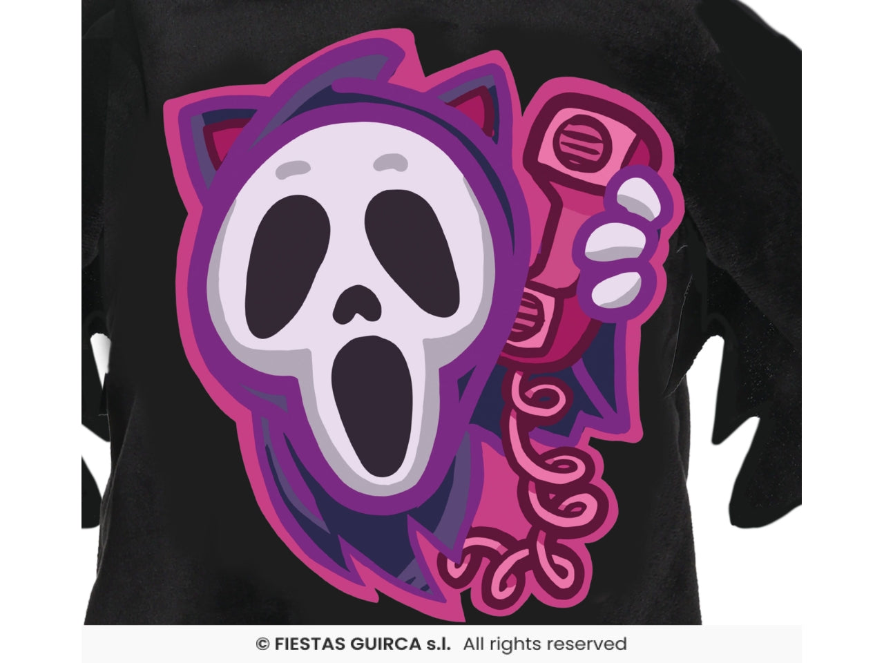 Costume baby fantasma nero 12/18 mesi