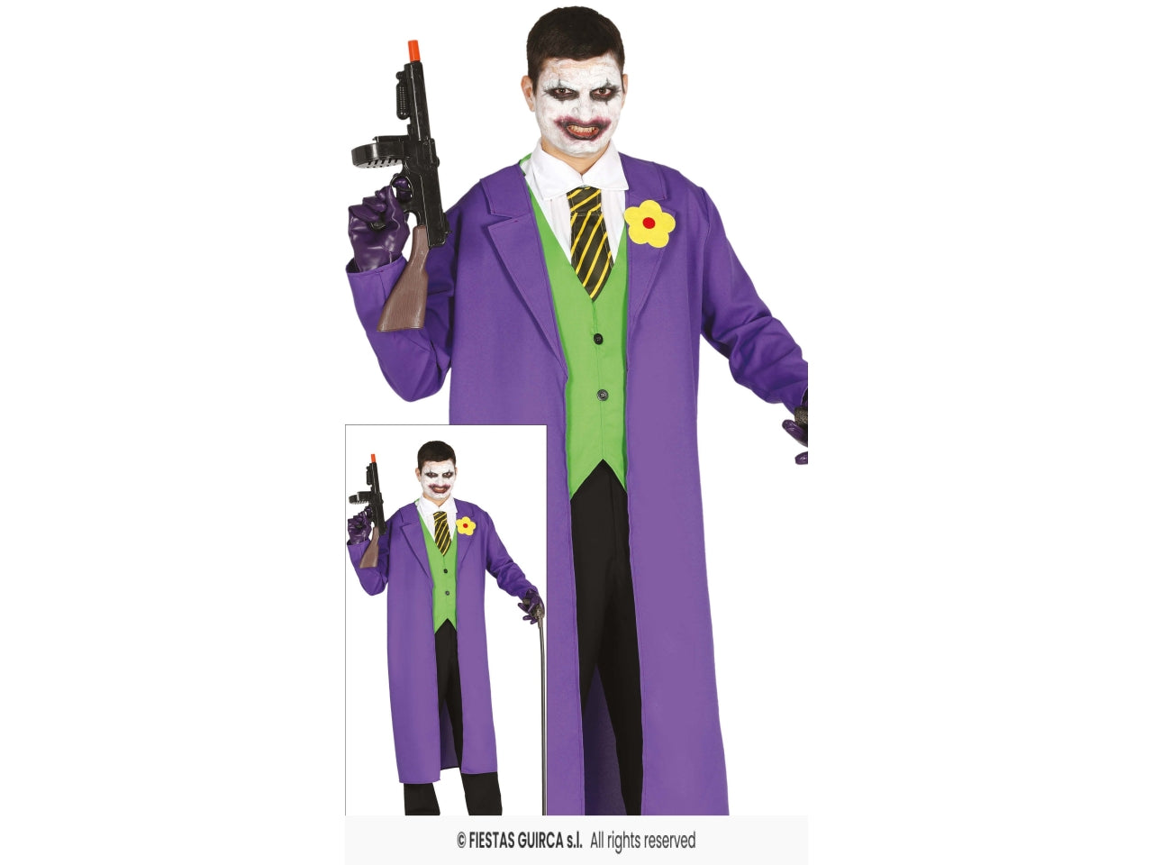 Costume killer buffone 14/16 anni