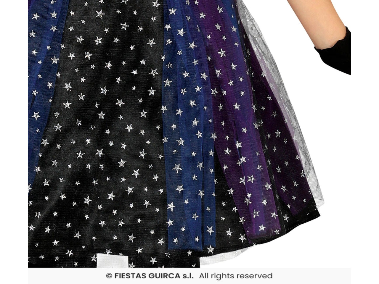 Costume streghetta nera 7/9 anni