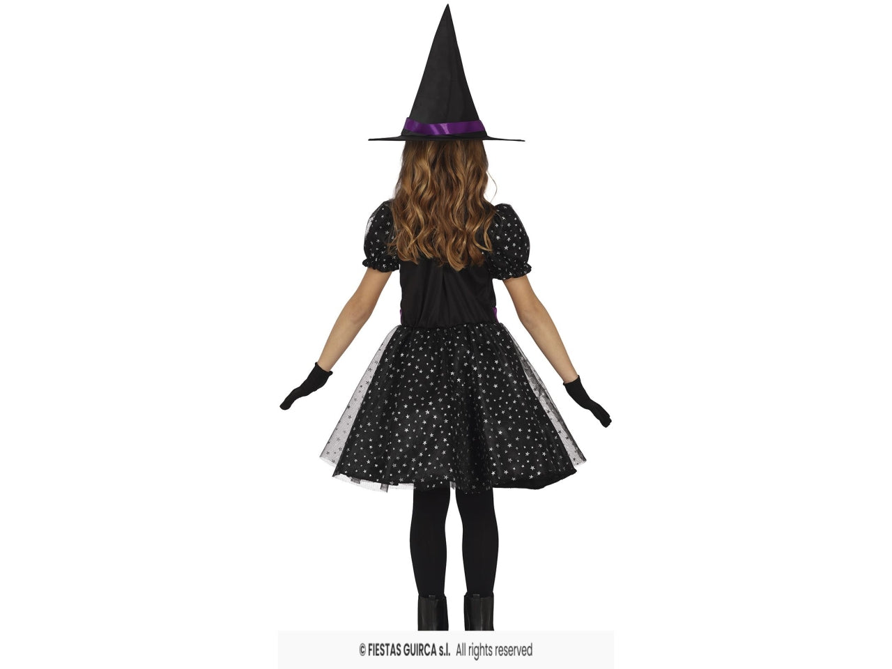 Costume streghetta nera 10/12 anni