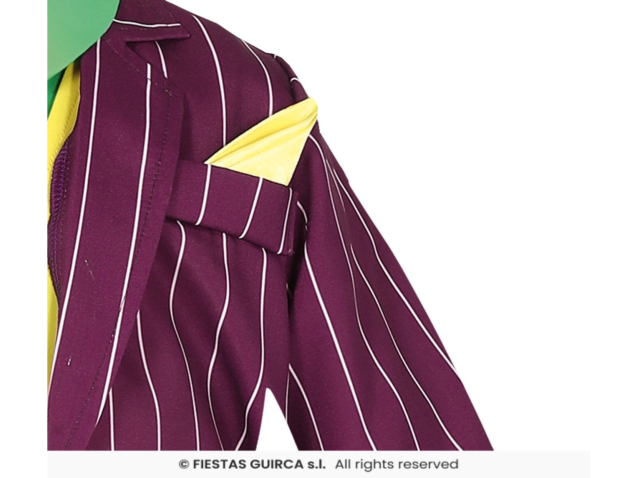 Costume cattivo pazzo 3/4 anni