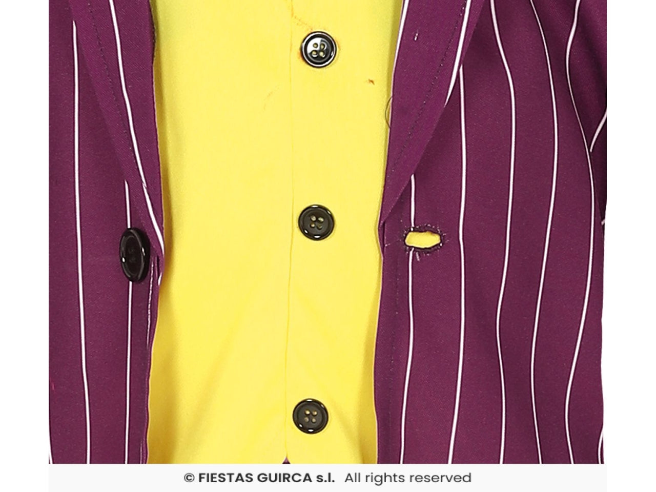 Costume cattivo pazzo 3/4 anni