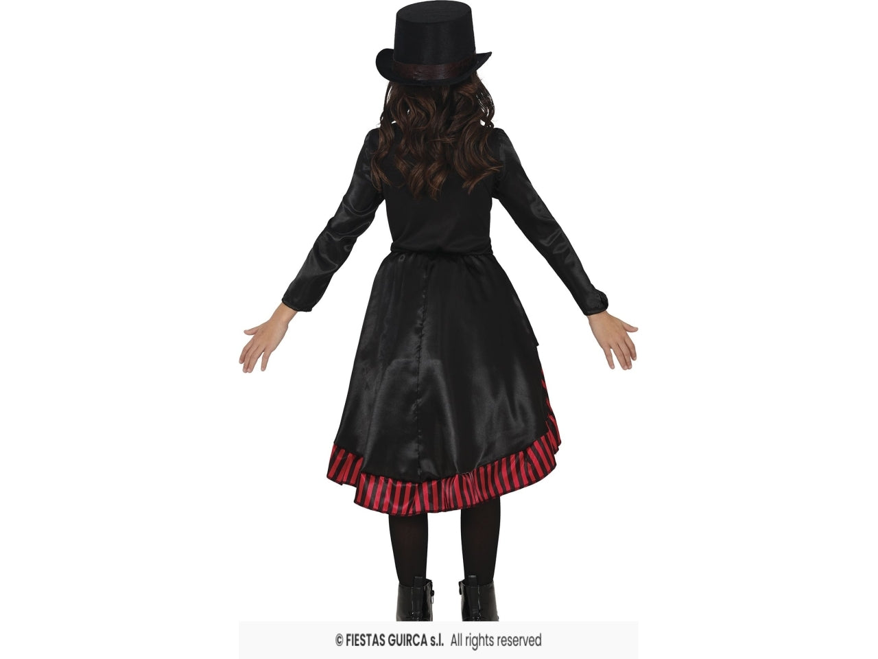 Costume gothic girl 5/6 anni
