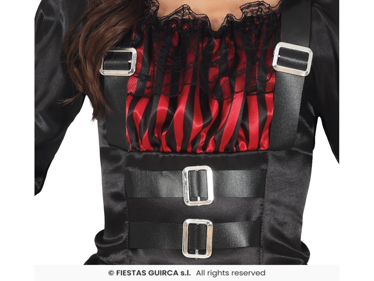 Costume gothic girl 5/6 anni