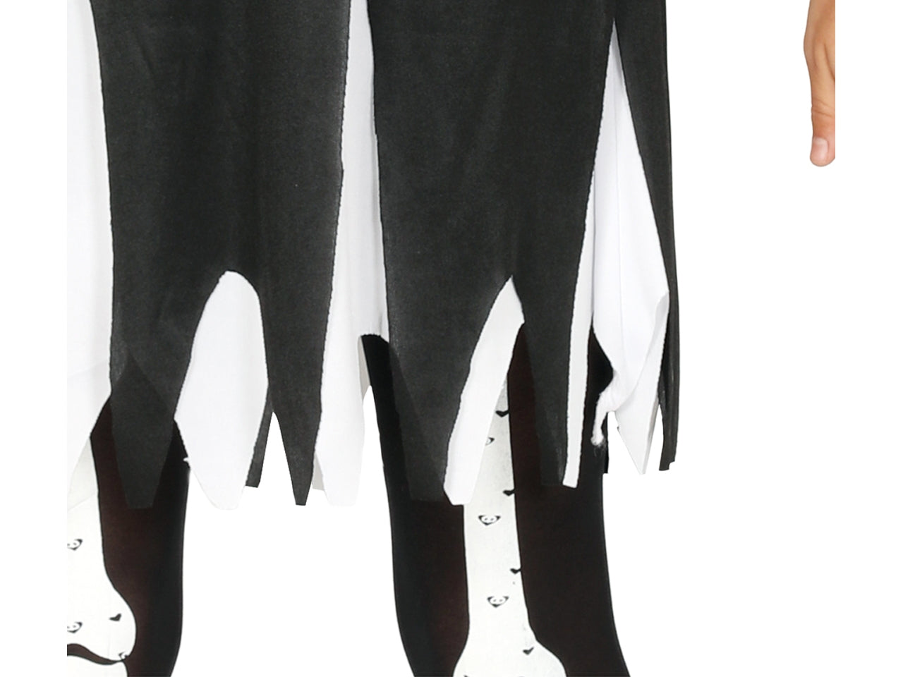 Costume scheletro bimba 5/6 anni