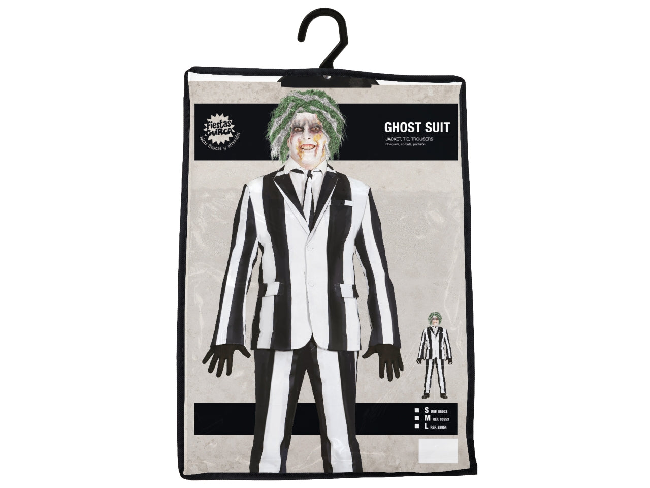 Costume ghost skeleton adulto taglia M48/50