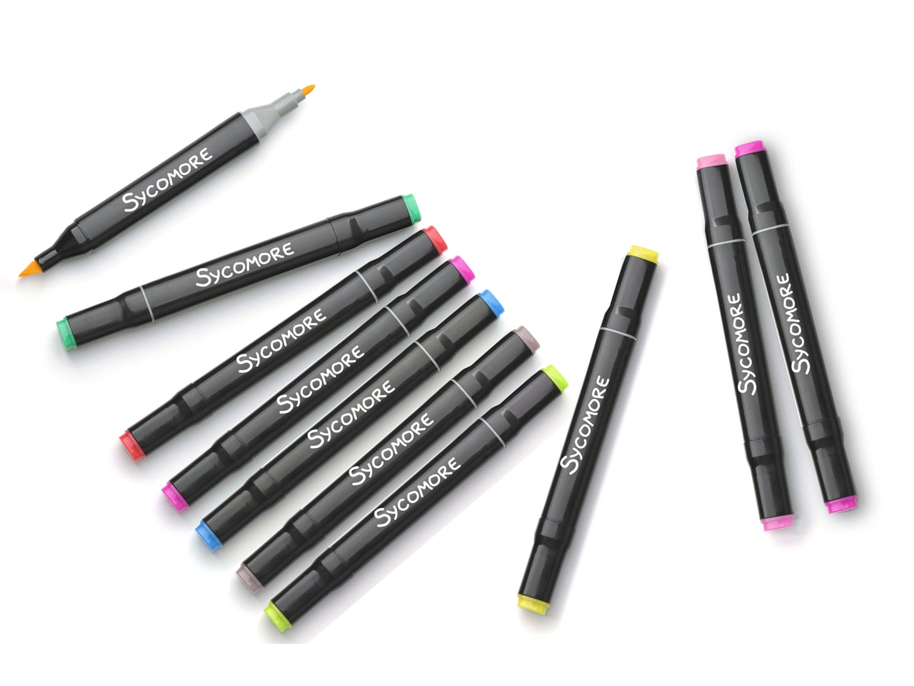 Sycomore - 10 Pennarelli ad Alcool Manga + 1 fineliner