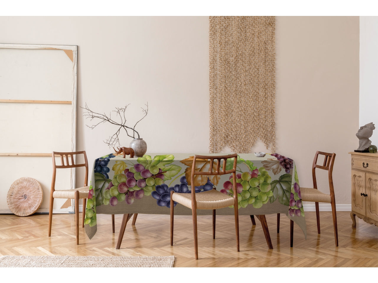 Bacco tovaglia stampa digitale 140x240cm colorazione unica