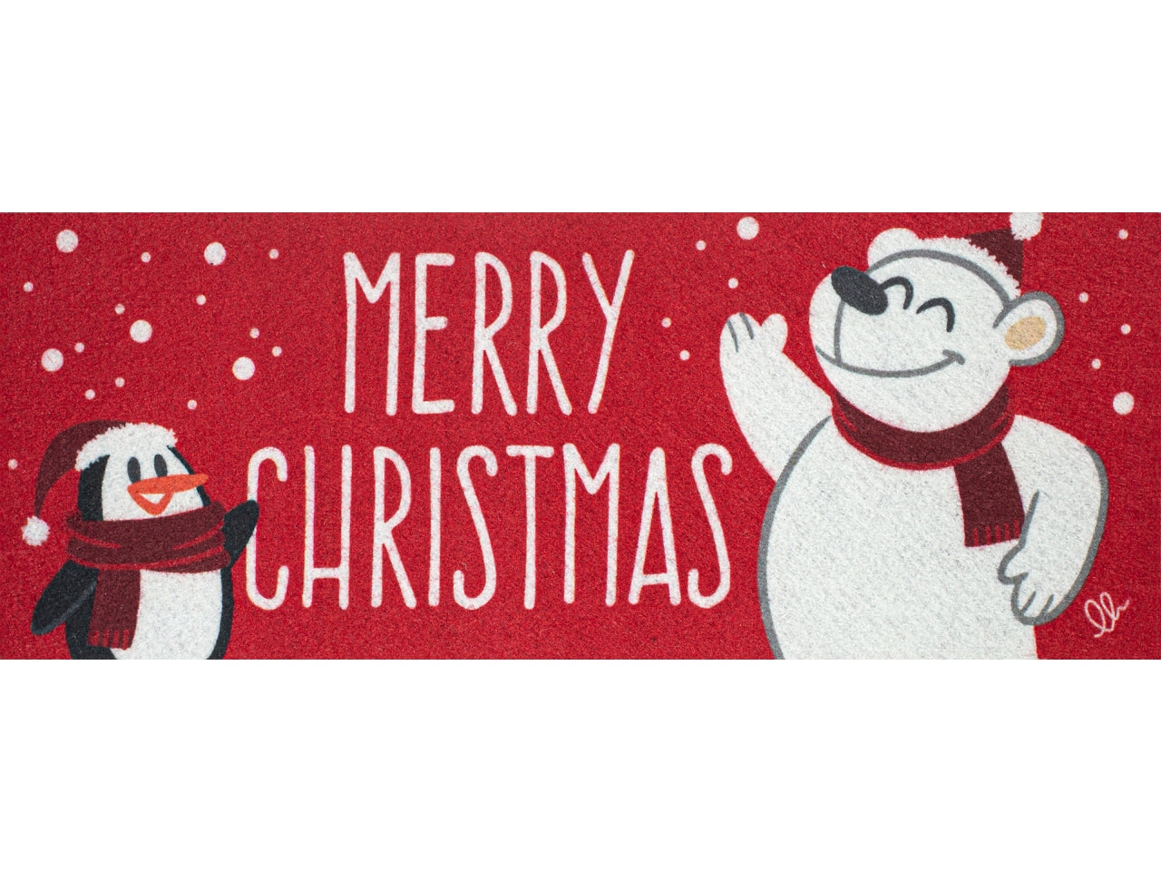 Tappeto christmas home 25x65cm scalino