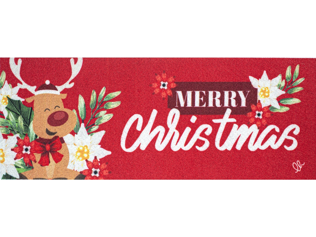 Tappeto christmas home 25x65cm scalino