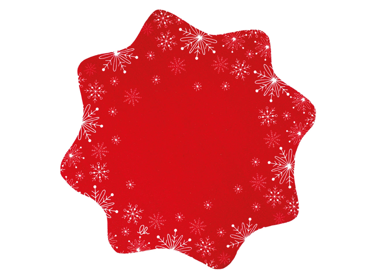 Tappeto elfo star 65x65cm