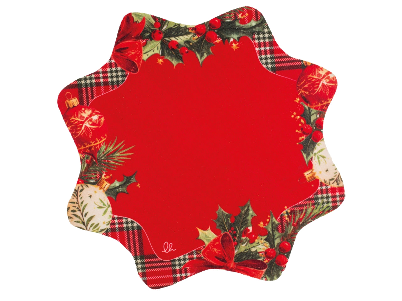 Tappeto elfo star 65x65cm