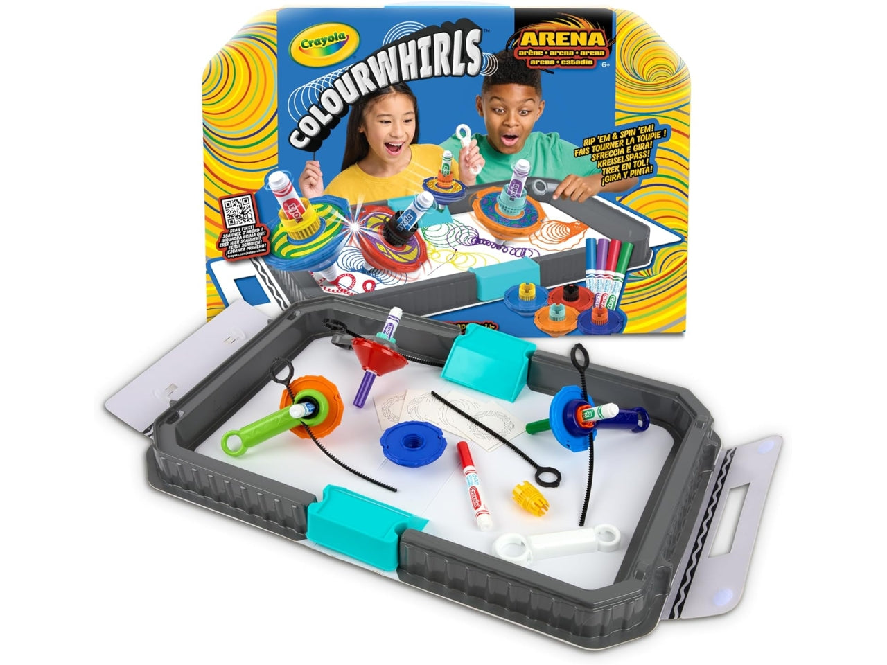 Colour whirls arena di battaglia dei colori