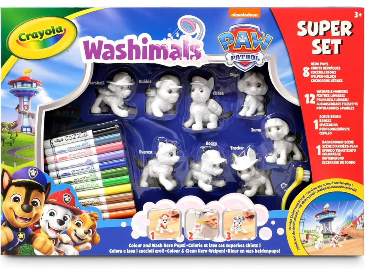 Washimals paw patrol super set