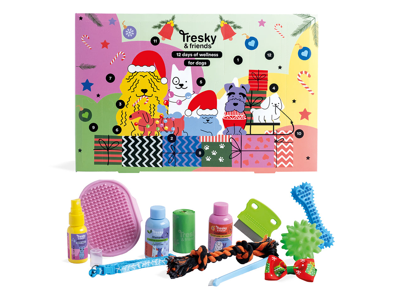 Tresky Friends calendario avvento 12 giorni