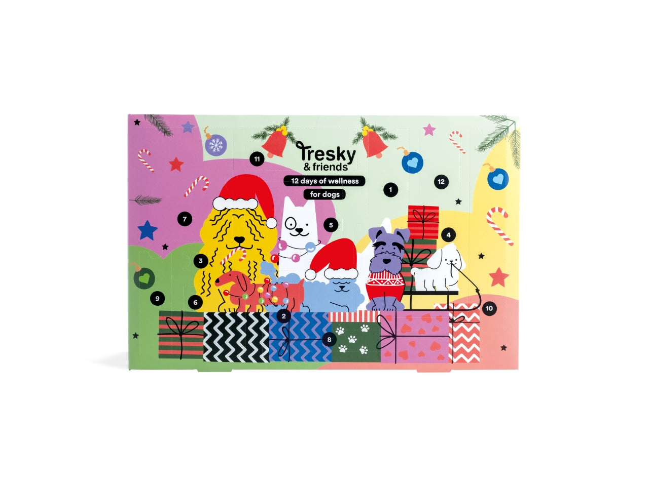 Tresky Friends calendario avvento 12 giorni