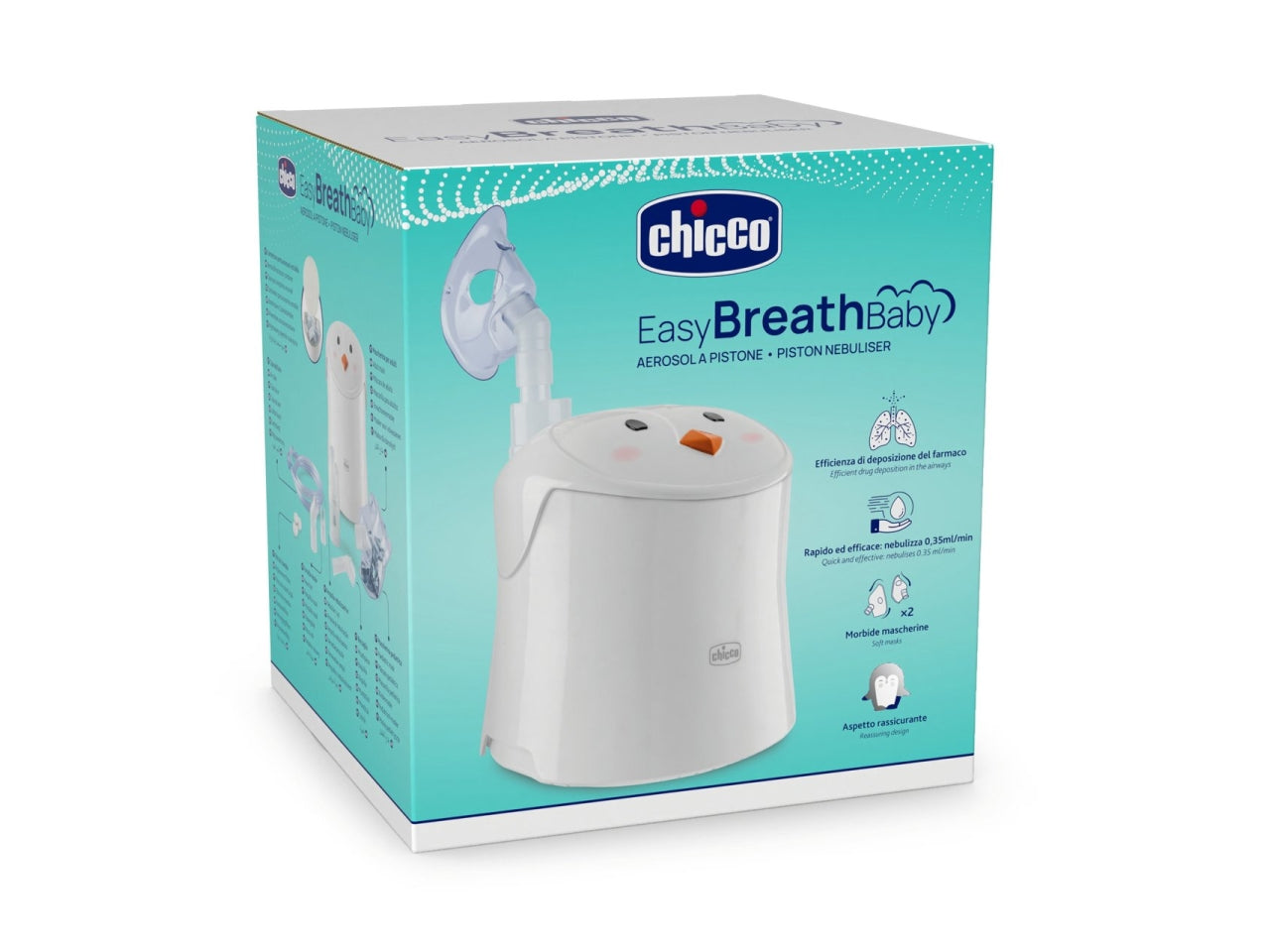 Easy breath baby aerosol a pistone