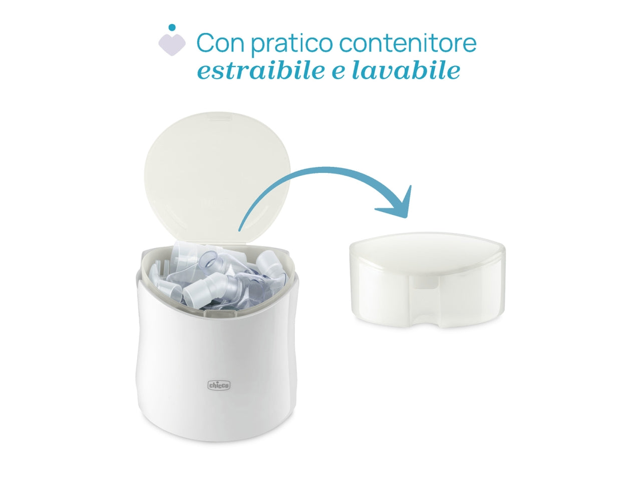 Easy breath baby aerosol a pistone