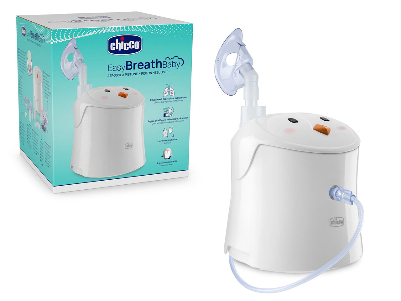 Easy breath baby aerosol a pistone