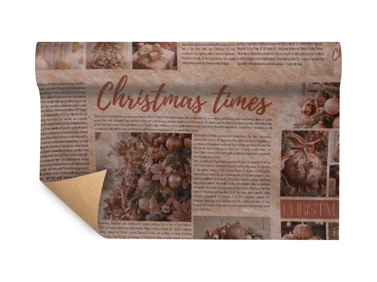 Bobina paper-fibra christmas times 750mmx9mt colore 09