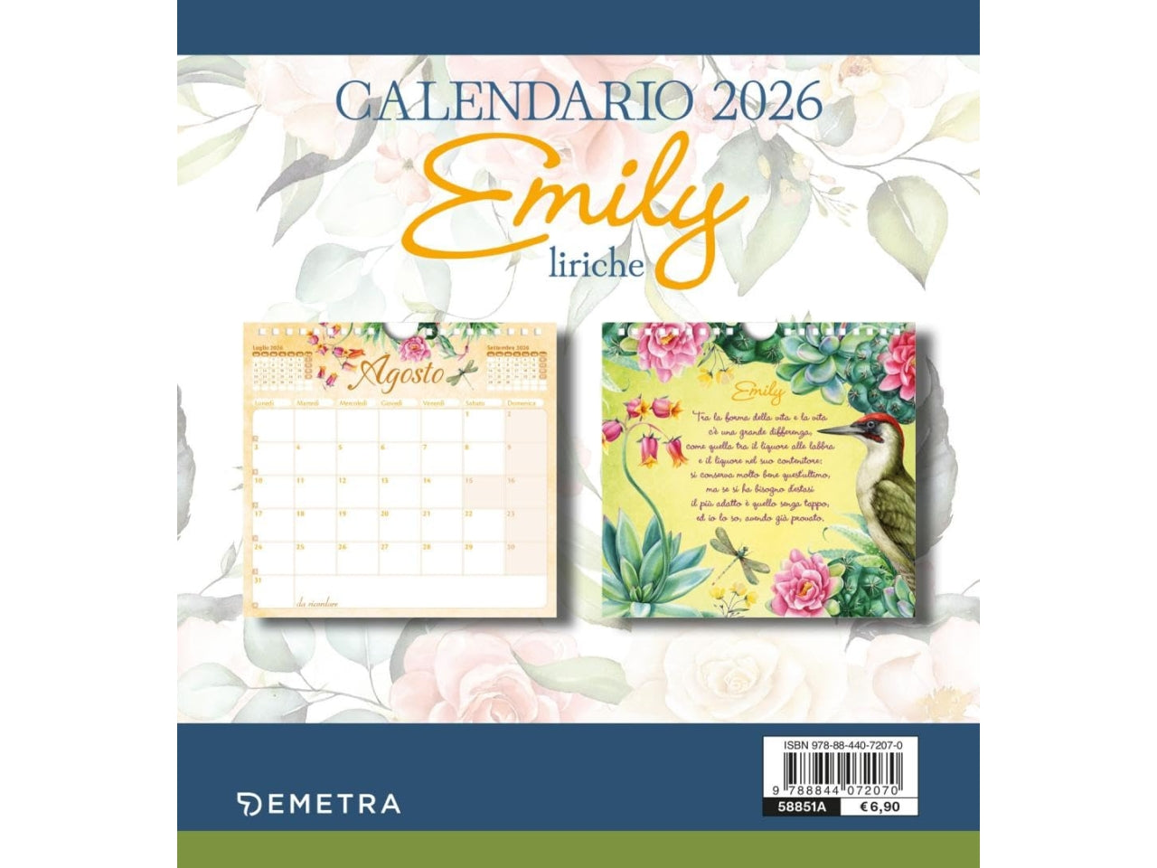 Calendario emily liriche 2026