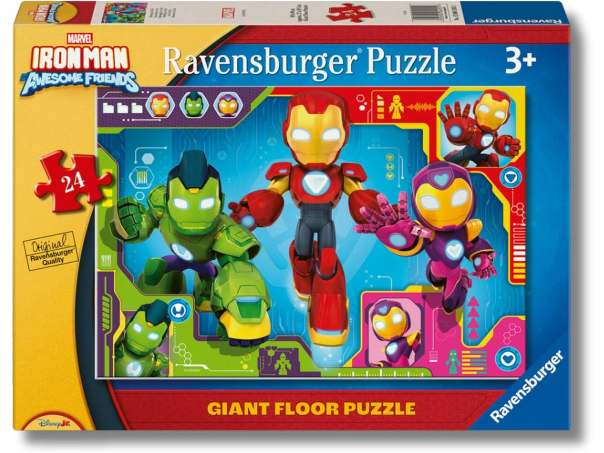 Puzzle 24 pz giant pavimento Iron Man