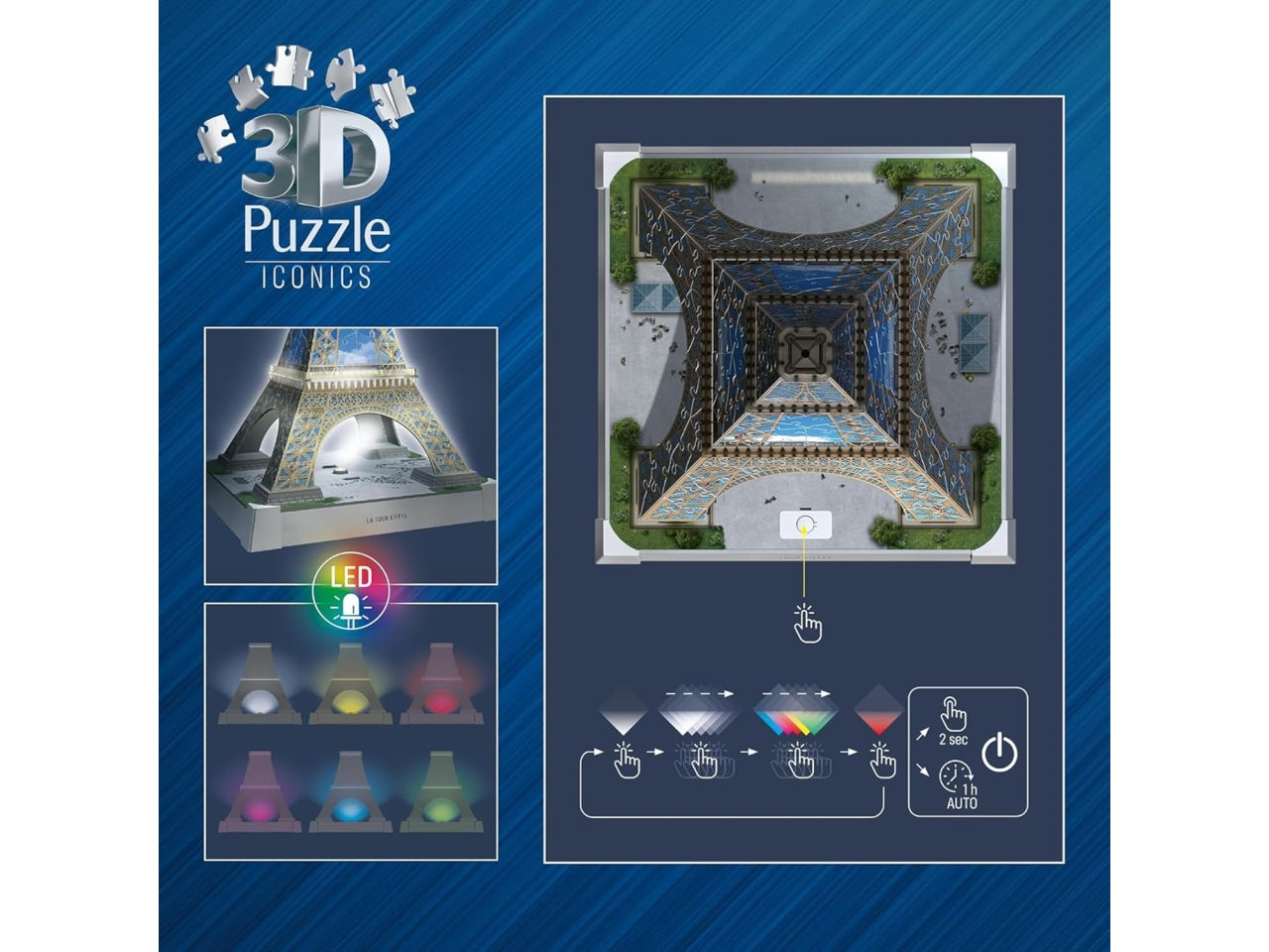 Puzzle 3d Tour Eiffel