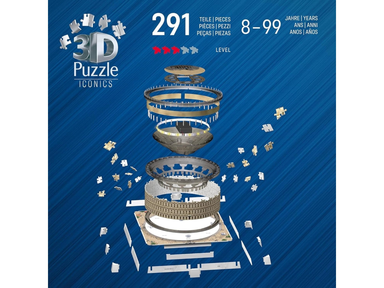 Puzzle 3d Colosseo