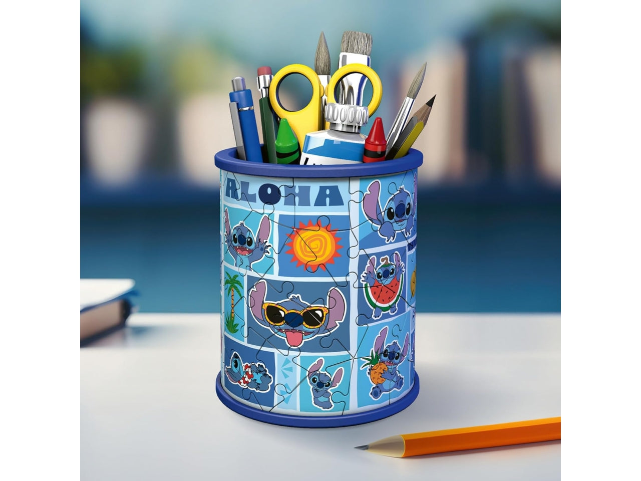 Puzzle 3d portapenne Stitch