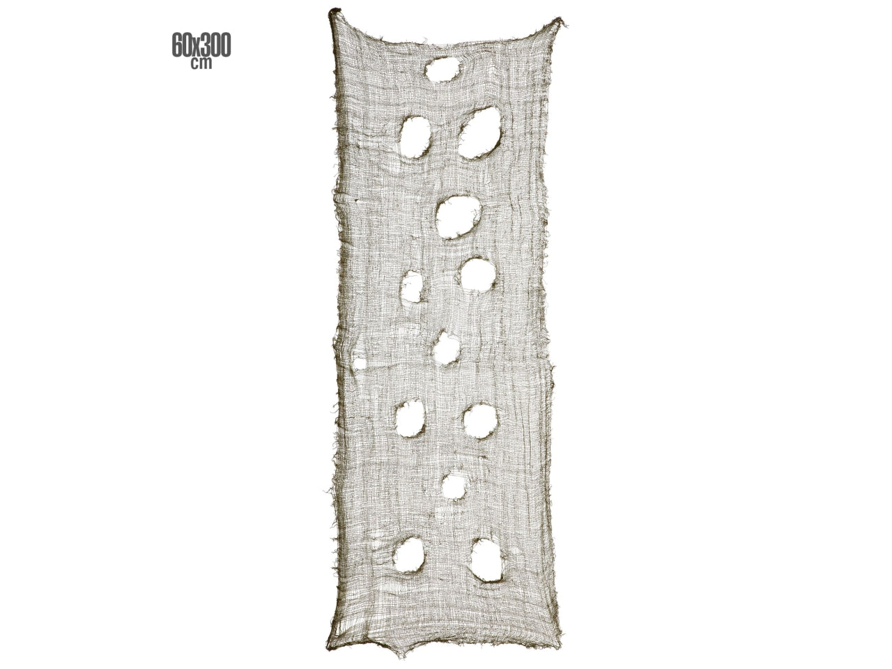 Tessuto decorativo horror verde 60x300cm