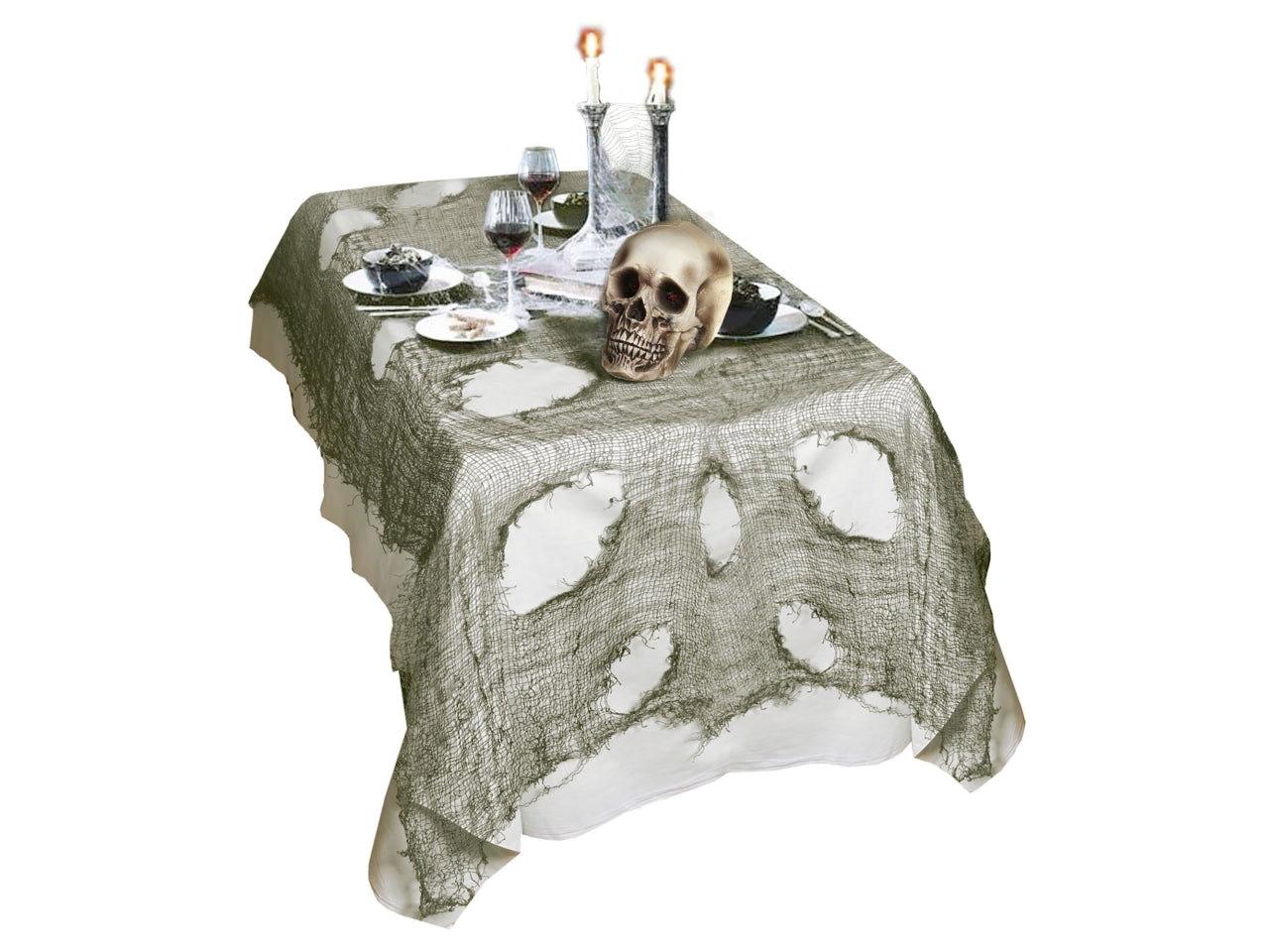 Tessuto decorativo horror verde 60x300cm