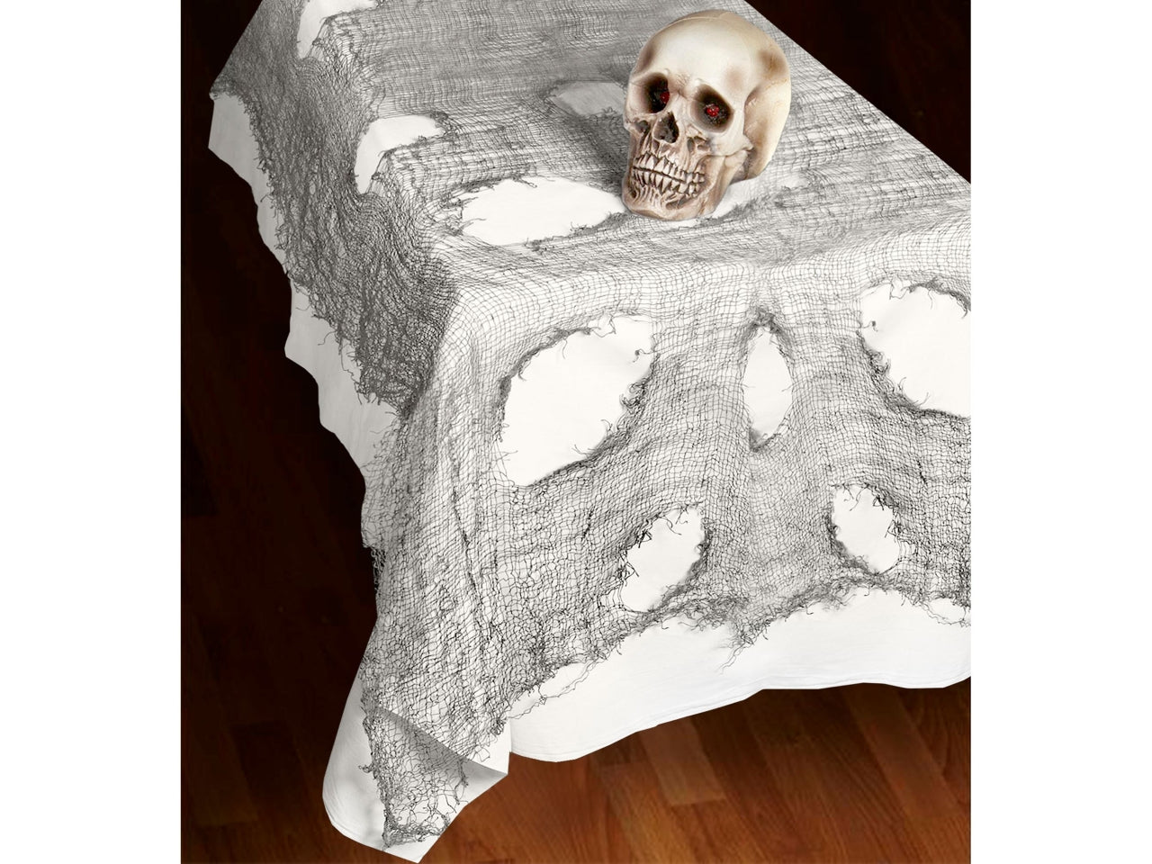 Tessuto decorativo horror grigio 60x300cm