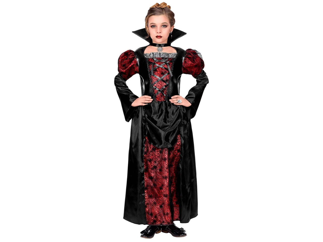 Costume vampiressa 116cm 4-5anni