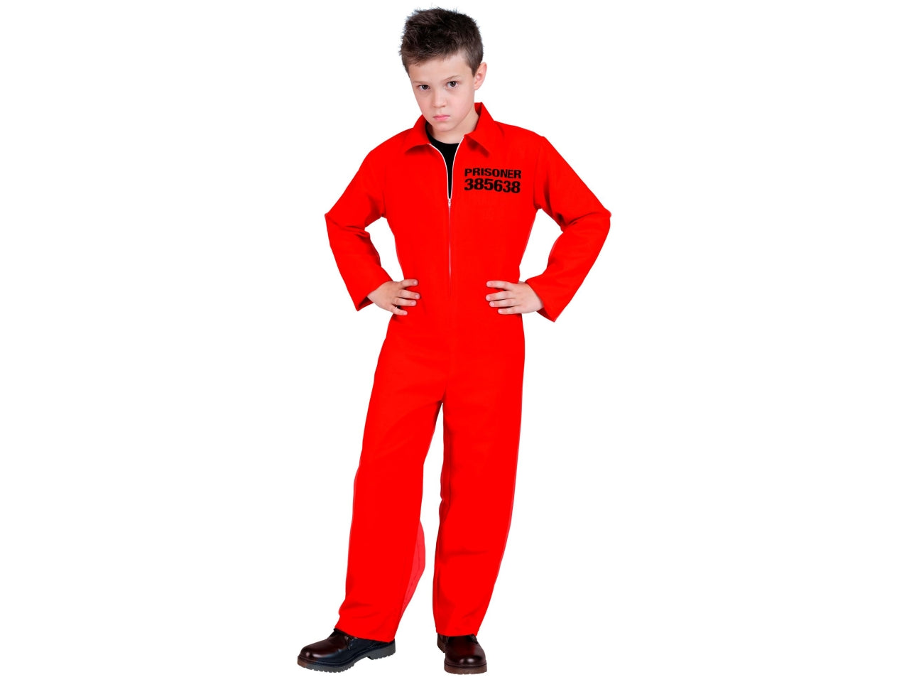 Costume carcerato 140cm 8-10anni