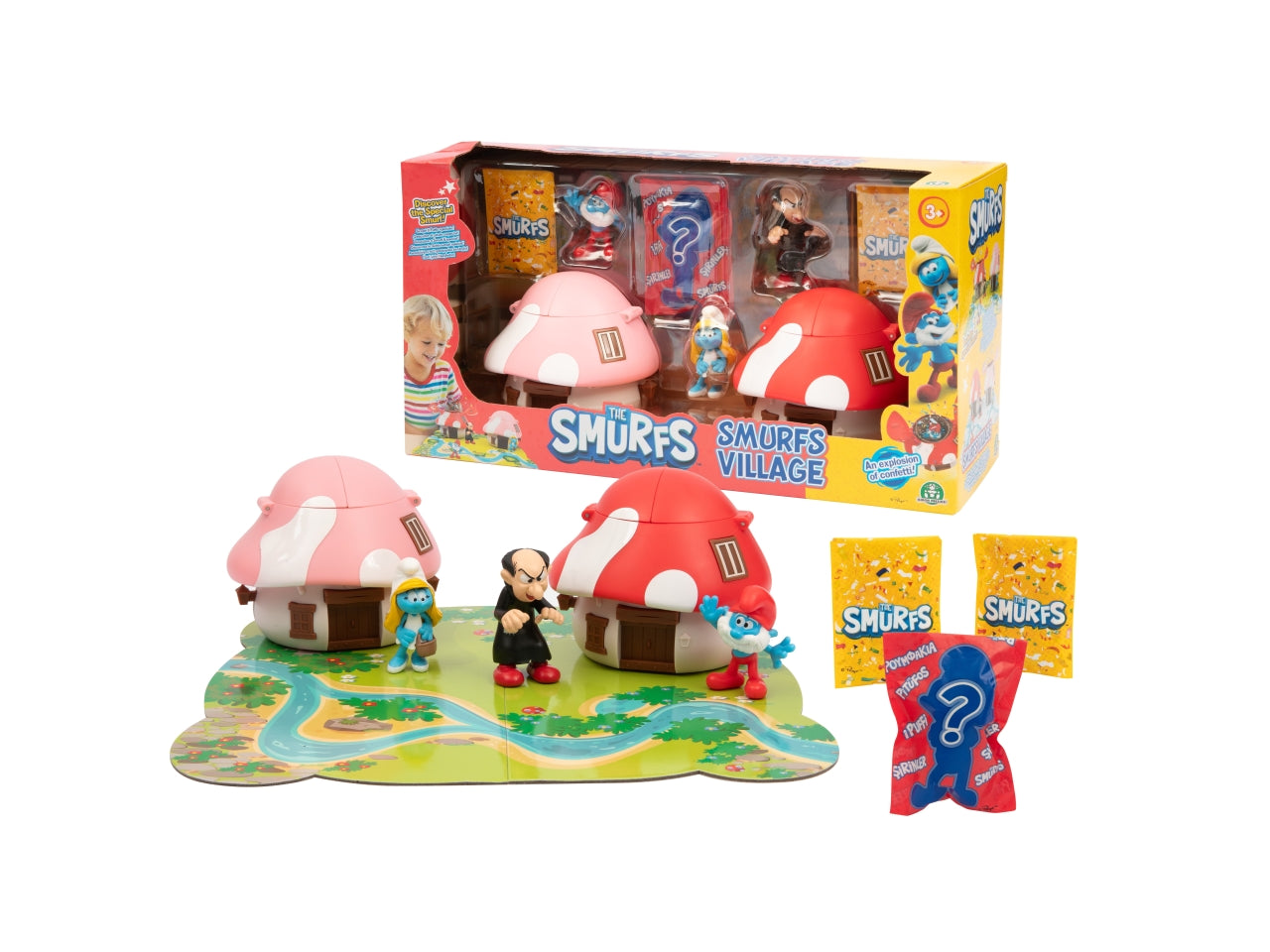 Puffi village playset