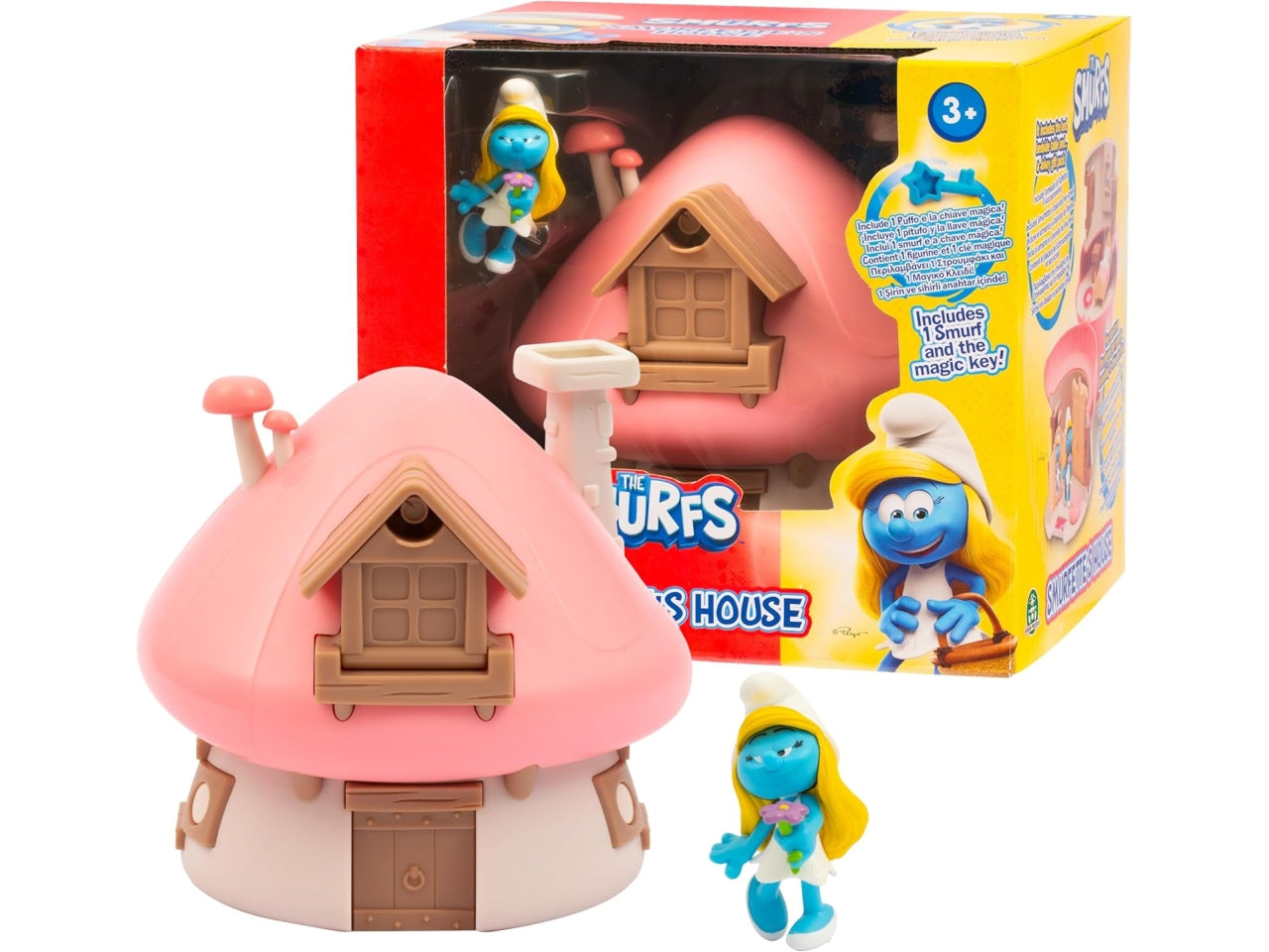 Puffi playset casa puffetta