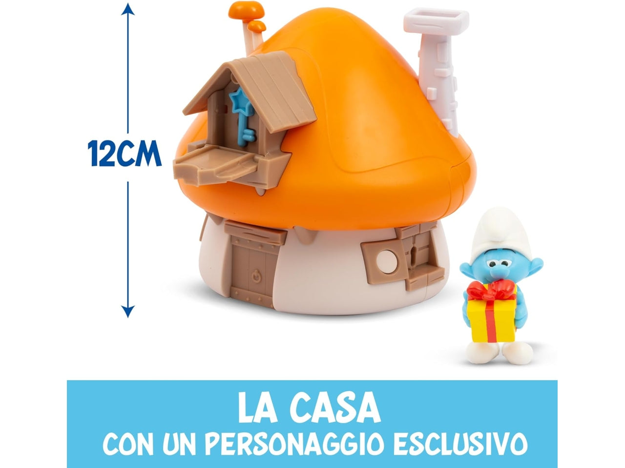 Puffi playset casa burlone