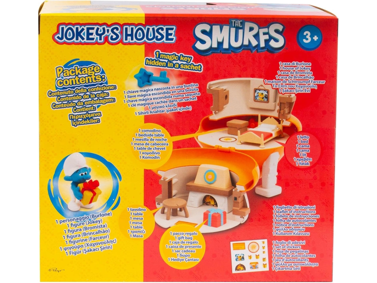 Puffi playset casa burlone