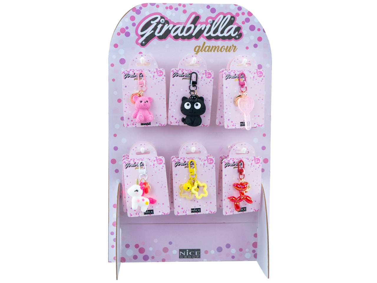 Girabrilla portachiavi glam charms