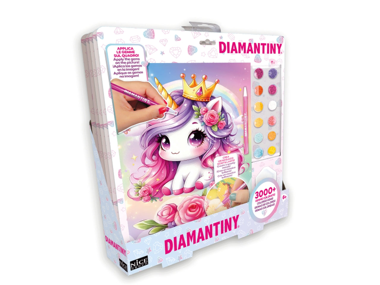 Diamantiny kawaii unicorn modelli assortiti
