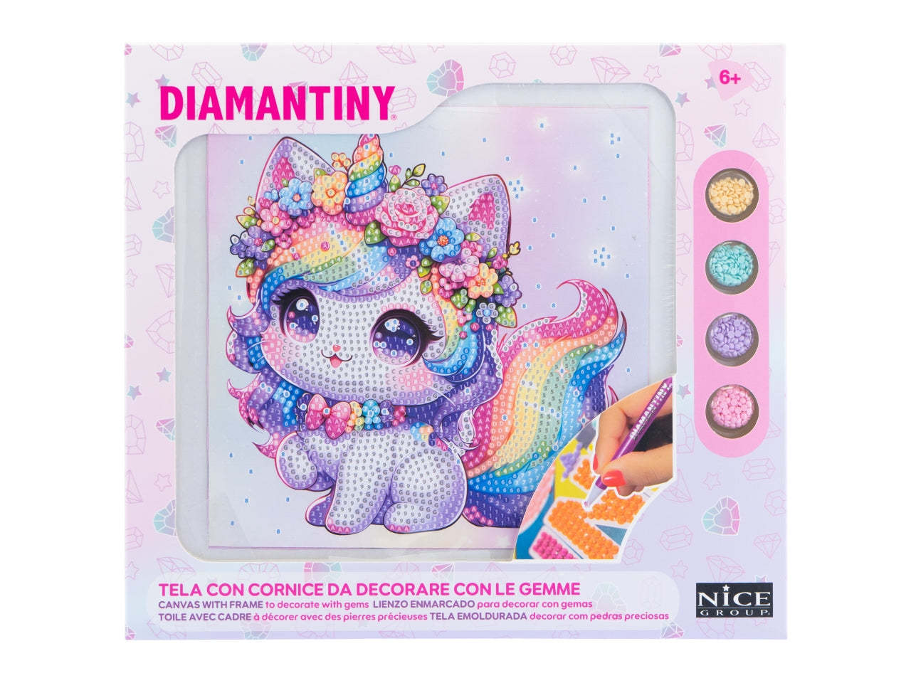 Diamantiny kawaii unicorn modelli assortiti