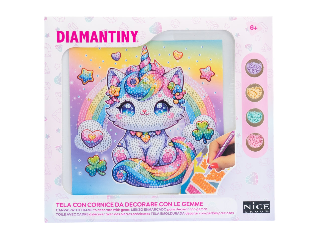 Diamantiny kawaii unicorn modelli assortiti