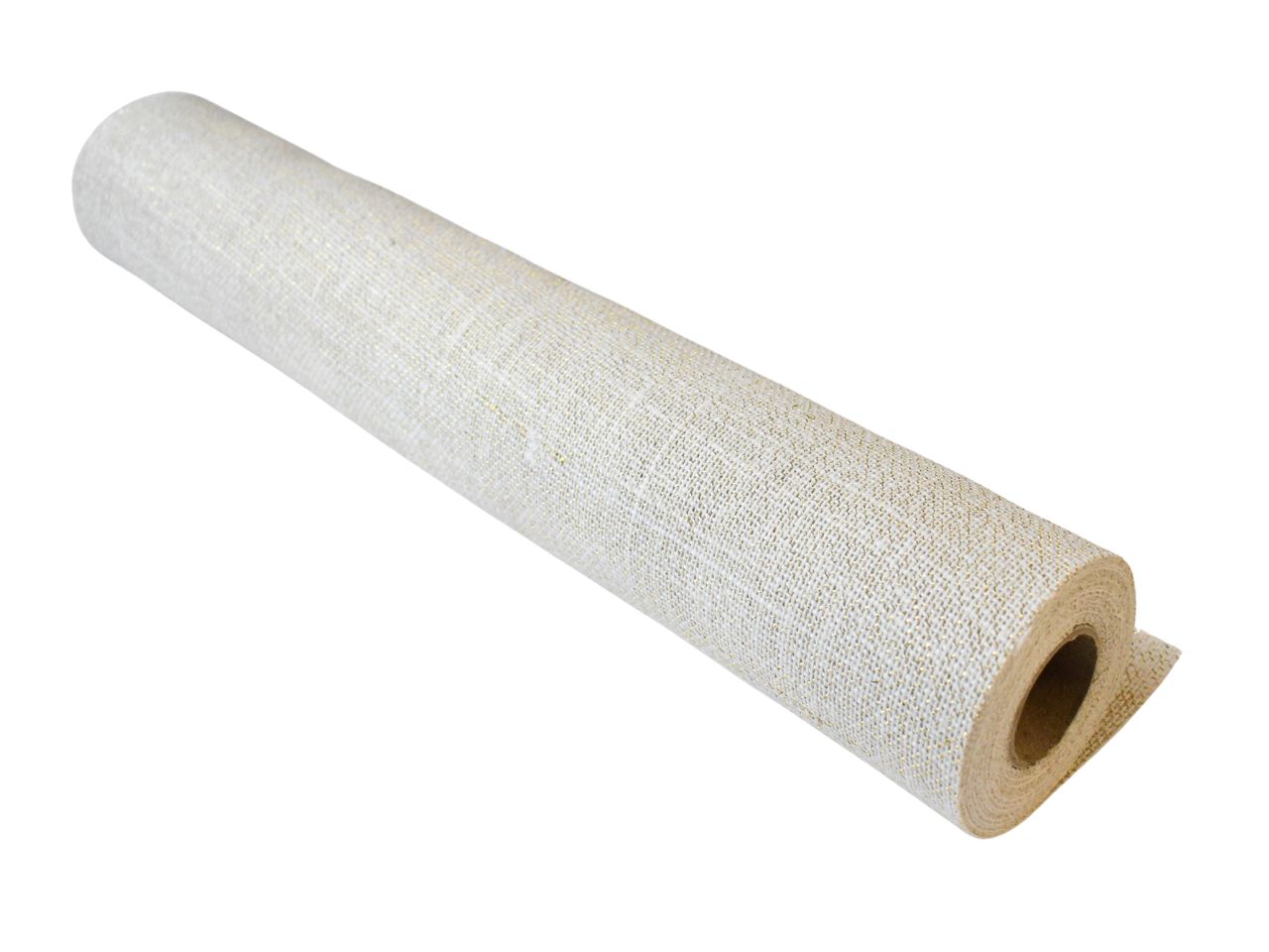 Rotolo juta lurex 48cmx5mt bianco