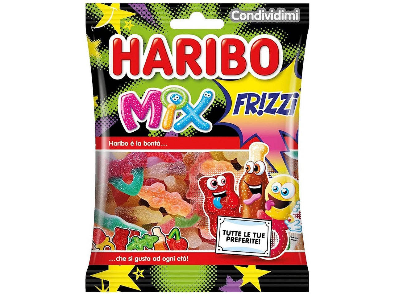 Haribo frizzi mix 80g