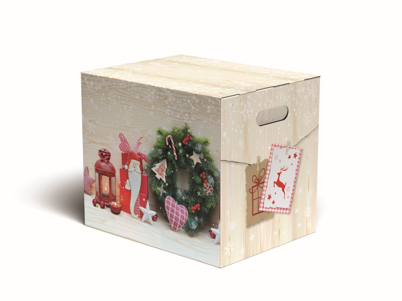 Scatola fog tipo grande cozy christmas
