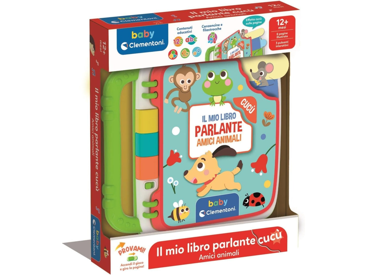 Baby Clementoni Il mio libro parlante cucu